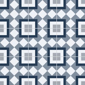 PRE-CUT BRISTOL BLUE 60Х60 MATT