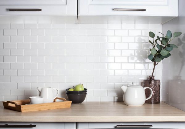 BRICK WHITE GLOSSY 45X95 — изображение 2