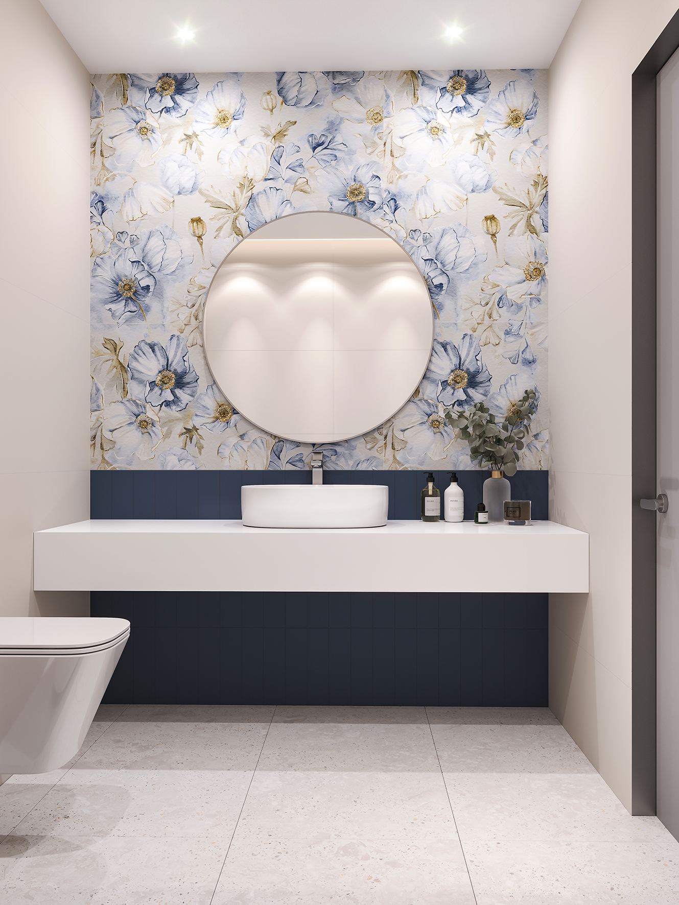 ELITE BLUEBELL DECOR A+B 60X120 MATT (2 ШТ В КОМПЛ) — изображение 3