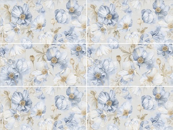 ELITE BLUEBELL DECOR A+B 60X120 MATT (2 ШТ В КОМПЛ)