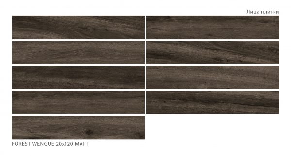 FOREST WENGUE 20X120 MATT