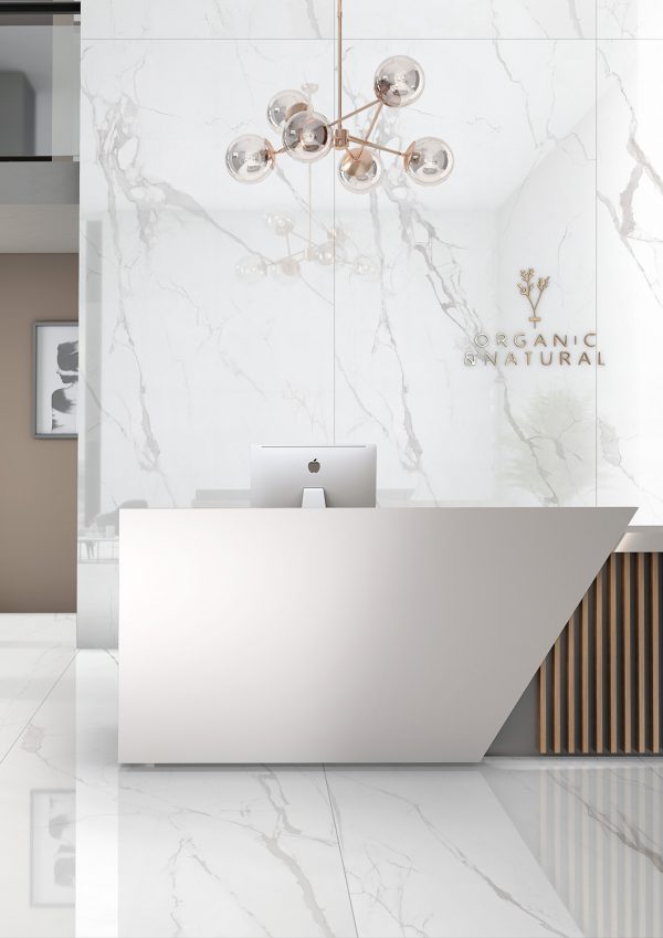 MANHATTAN WHITE ELEGANCE 2800Х1200Х6ММ — изображение 2