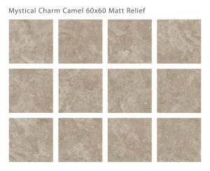 MYSTICAL CHARM CAMEL 60X60 RELIEF MATT