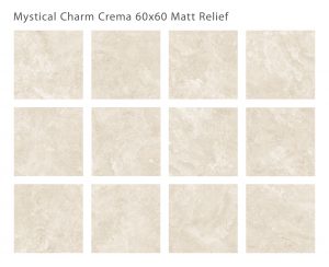 MYSTICAL CHARM CREMA 60X60 RELIEF MATT