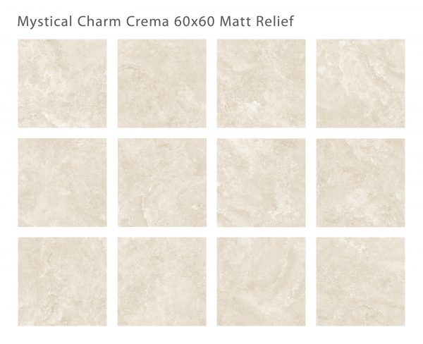 MYSTICAL CHARM CREMA 60X60 RELIEF MATT