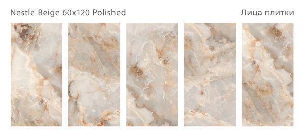 NESTLE BEIGE 60X120 POLISHED — изображение 2
