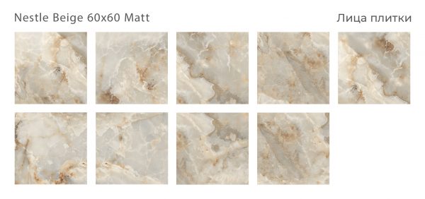 NESTLE BEIGE 60Х60 MATT — изображение 2