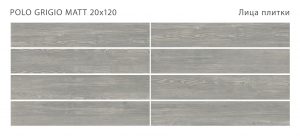 POLO GRIGIO 20X120 MATT