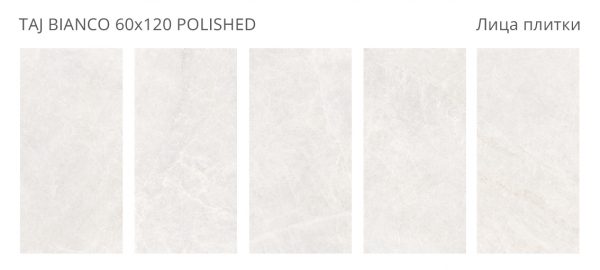 TAJ BIANCO 60X120 POLISHED