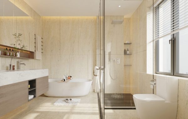 TRAVERTINE BEIGE NAT 126000M 120x60
