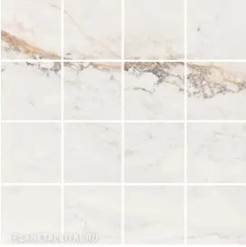 PAMESA MALLA (7) CR. PISA GOLD (LEVIGLASS) 30x30