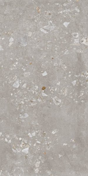 КЕРАМИЧЕСКАЯ ПЛИТКА YS LIGHT GREY BUBBLE 60X120 RETT