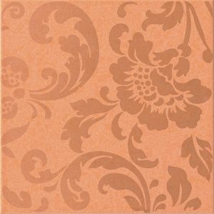 ДЕКОР КЕРАМИЧ. FANCY ORANGE DAMASK DARK