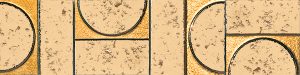 БОРДЮР КЕРАМИЧ. EVOQUE SIGILLO ORO LISTELLO MOSAICO