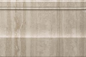 ПЛИНТУС КЕРАМИЧ. MARVEL TRAVERTINO SILVER ALZATA