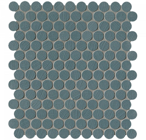 МОЗАИКА MILANO_WALL BLU ROUND MOS.
