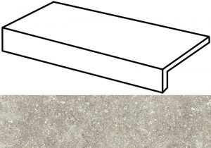 СТУПЕНЬ КЕРАМИЧ. NORD SMOKE ELEM L OUT