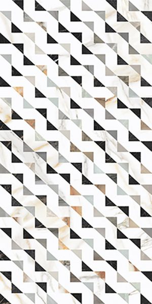 ПЛИТКА НАП. КЕРАМИЧ. LUCE GREY DECORO TRILUSSO RET.