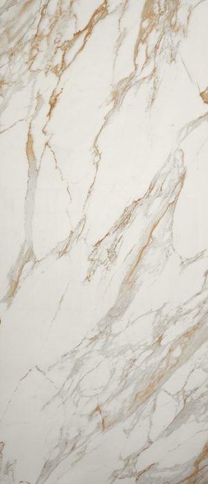 ПЛИТКА ОБЛИЦ. КЕРАМИЧ. ROMA GOLD 120X278 CALACATTA ORO BRILLANTE