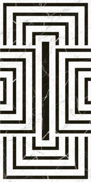 ПЛИТКА НАП. КЕРАМИЧ. INTARSI VINCI 60X120 3D SAT