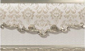 ZOCALO POEM ORO -BONE 15X25