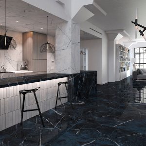 BLACK & LIGHT CALACATTA