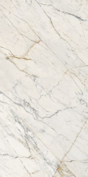 R6RL MAIORA MARBLE EFFECT CALACATTA ORO GLOSSY RETT 120X240