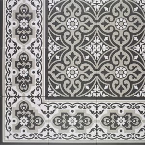 NORMANDY ANGULO BLACK 20Х20