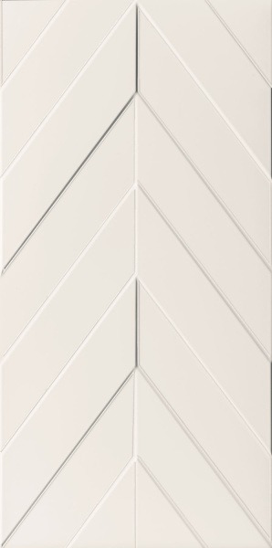 4D CHEVRON WHITE MATT RETT 40Х80