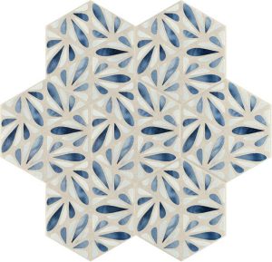 J083 TERRACRETA DIPINTO MARNA ESAGONО 25Х21,6