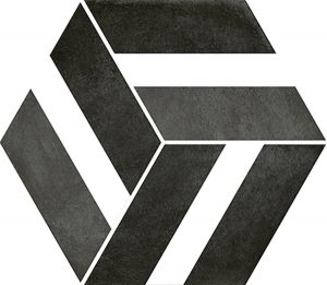 НАПОЛЬНАЯ ПЛИТКА 23*27 BARI BLACK