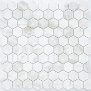 DOLOMITI BIANCO MAT HEX 18X30X6 (ПУ)