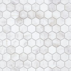 DOLOMITI BIANCO MAT HEX 18X30X6 (14 ШТ В КОРОБКЕ)