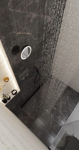 BHB-3002 BASCONI HOME VENATO GREY