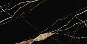 ПЛИТКА КЕРАМОГРАНИТНАЯ AZARIO VOLCANO BLACK 60Х120 HIGH GLOSSY (P3110821120HG)