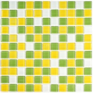 ПЛИТКА ДЕКОРАТИВНАЯ СТЕКЛЯННАЯ FRESH/СВЕЖЕСТЬ 4*25*25 300*300