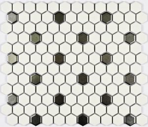 ПЛИТКА ДЕКОРАТИВНАЯ КЕРАМИЧЕСКАЯ BABYLON SILVER MATT 6*23*26 260*300