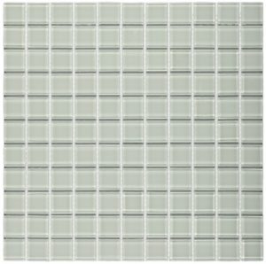 ПЛИТКА ДЕКОРАТИВНАЯ СТЕКЛЯННАЯ WHITE GLASS/БЕЛОЕ СТЕКЛО 4*25*25 300*300