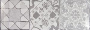 ПЛИТКА MONOPOLE АНТИК СЕРАЯ ГЛЯНЦЕВАЯ С ФАСКОЙ 10X30 (1,02)