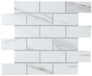 ПЛИТКА КЕРАМИЧЕСКАЯДЕКОРАТИВНАЯ BRICK CALACATTA GOLD 6.5*295.5*291 45*95