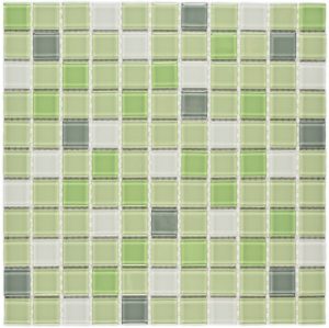 ПЛИТКА ДЕКОРАТИВНАЯ СТЕКЛЯННАЯ SOFT MIX/СОФТ МИКС 4*25*25 300*300