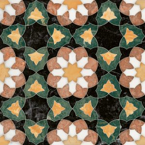 ПЛИТКА MONOPOLE МАРРАКЕШ ЗЕЛЛИДЖ ИВЕРНАЖ 22,3X22,3 (1,14)