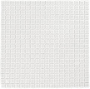 ПЛИТКА ДЕКОРАТИВНАЯ СТЕКЛЯННАЯ SUPER WHITE/СУПЕР БЕЛЫЙ 15*15*4 300*300