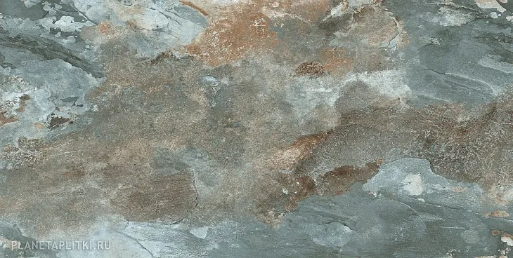 КЕРАМОГРАНИТ PAMESA SLATE WAY GREEN RECT. 60X120 ЛАППАТИРОВАННАЯ ЗЕЛЕНЫЙ — изображение 4