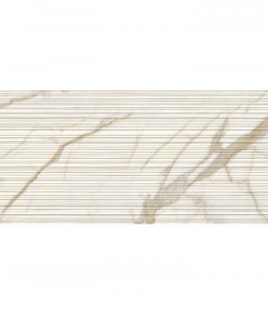 КЕРАМОГРАНИТ MARBLE TOUCH CALACATTA TOP STRIPE SQ.120X60