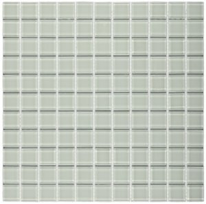 ПЛИТКА ДЕКОРАТИВНАЯ СТЕКЛЯННАЯ WHITE GLASS/БЕЛОЕ СТЕКЛО 4*25*25 300*300