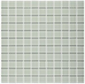 ПЛИТКА ДЕКОРАТИВНАЯ СТЕКЛЯННАЯ WHITE GLASS/БЕЛОЕ СТЕКЛО 4*25*25 300*300