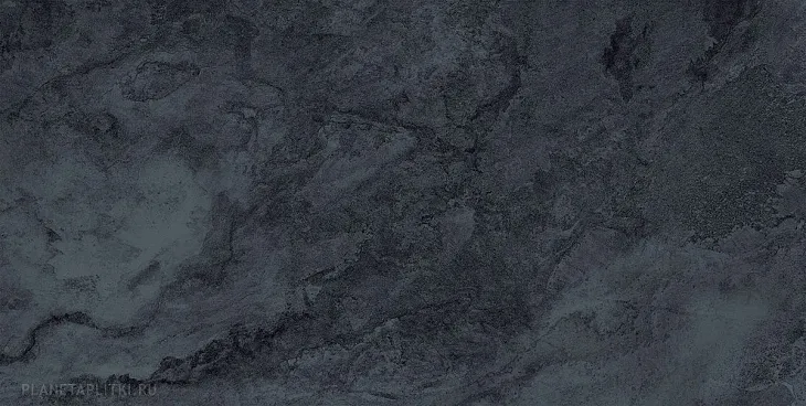 КЕРАМОГРАНИТ PAMESA FIUME NERO RECT. 60X120 МАТОВАЯ ЧЕРНЫЙ — изображение 3