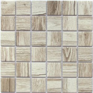 ПЛИТКА ДЕКОРАТИВНАЯ КЕРАМИЧЕСКАЯ WOODEN LIGHT/ДРЕВЕСНОЕ СИЯНИЕ 6*48*48 306*306