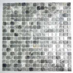 ПЛИТКА ДЕКОРАТИВНАЯ КАМЕННАЯ ITALY GREY-15/ИТАЛИЯ СЕРЫЙ-15 ТОНКИЙ (ПОЛИРОВКА) 4*15*15 305*305